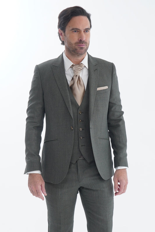 Costume sur-mesure 3 pièces - Vert eucalyptus