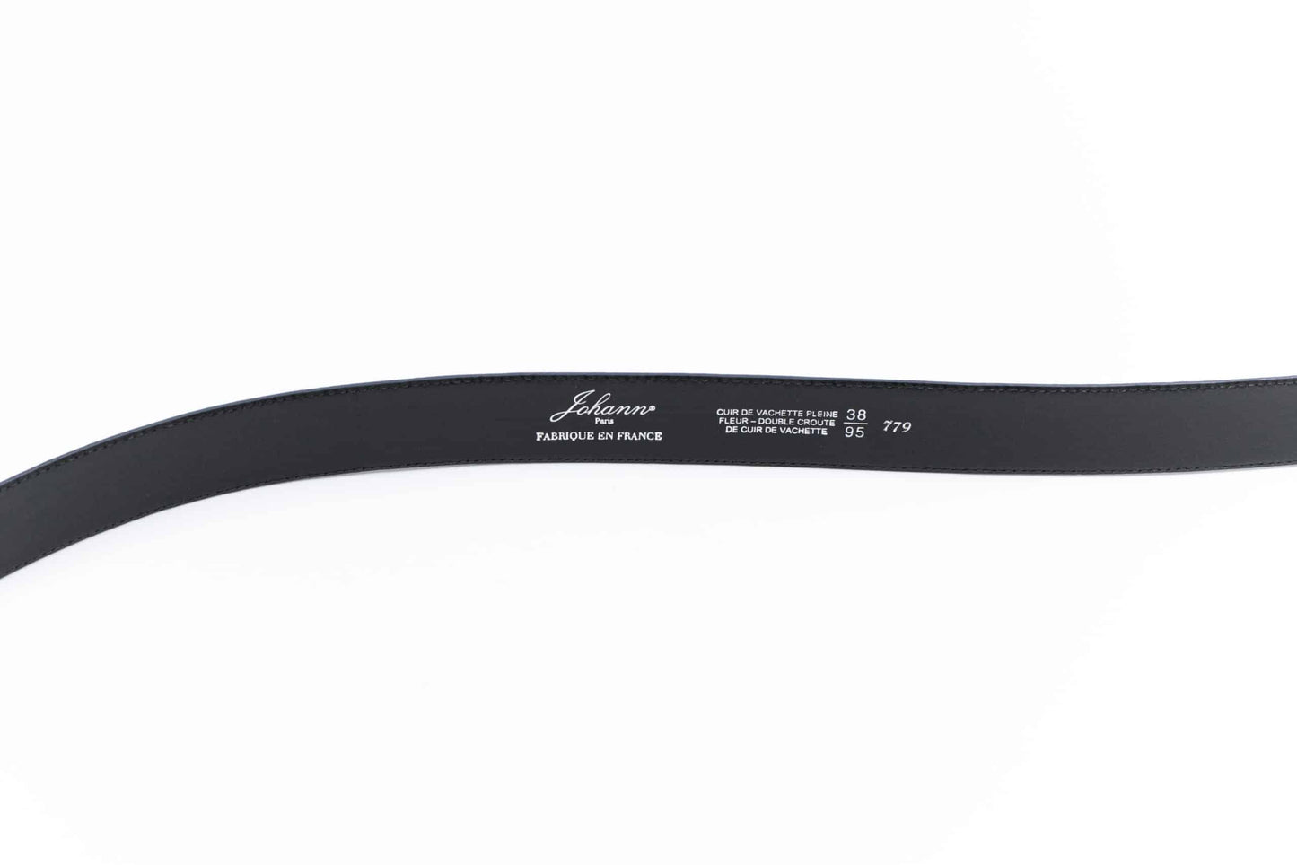 Ceinture cuir de vachette Violette