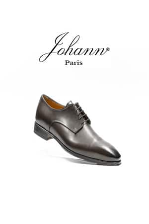 Chaussures Derby patine marron
