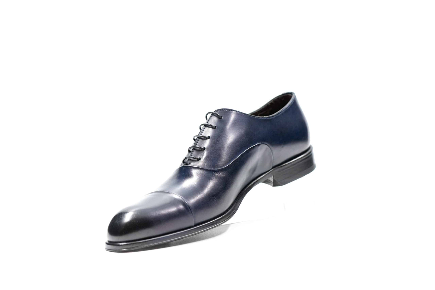 Chaussures Richelieu marine avec couture