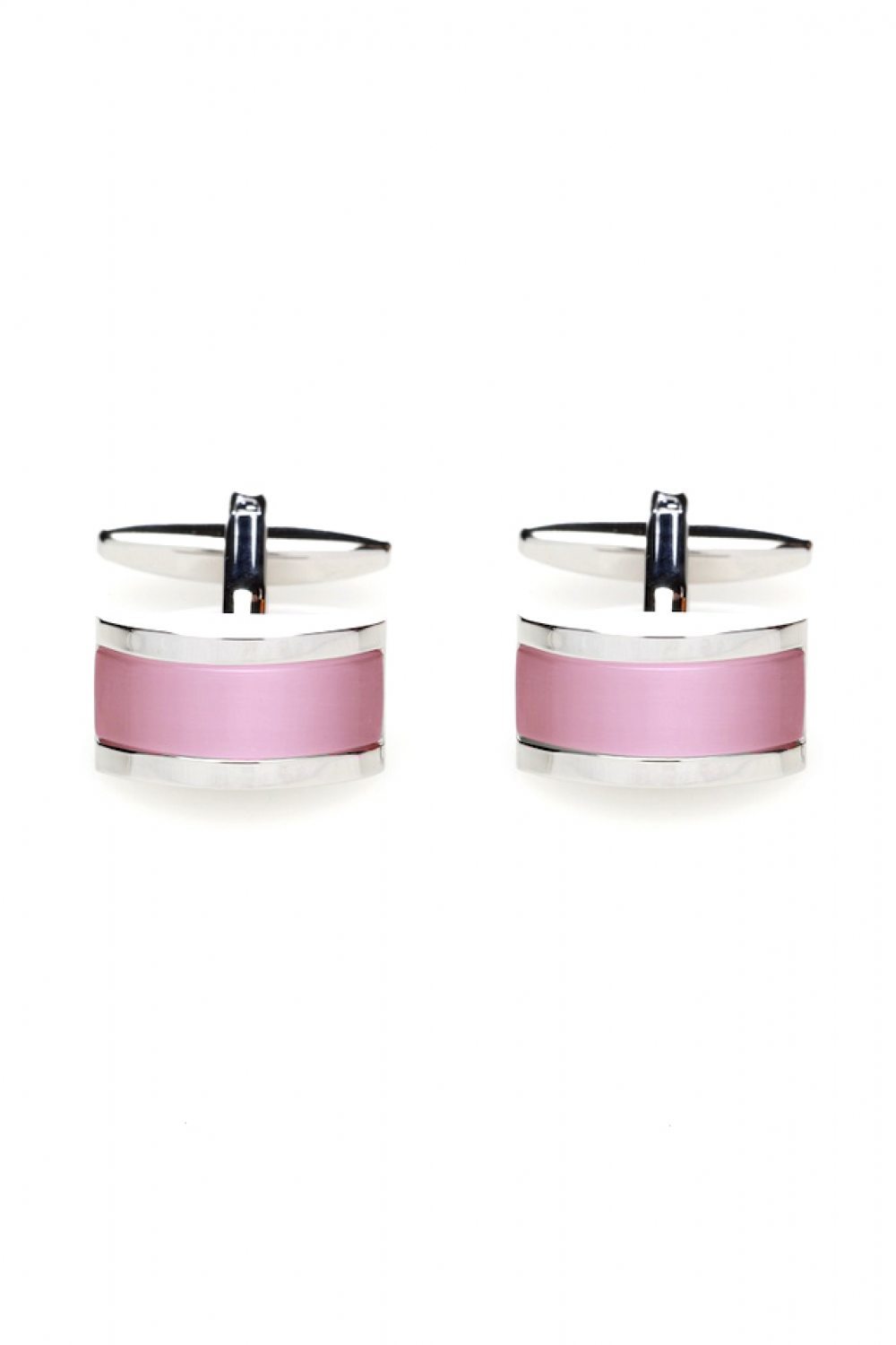 Boutons de manchette Demi-lune Rose