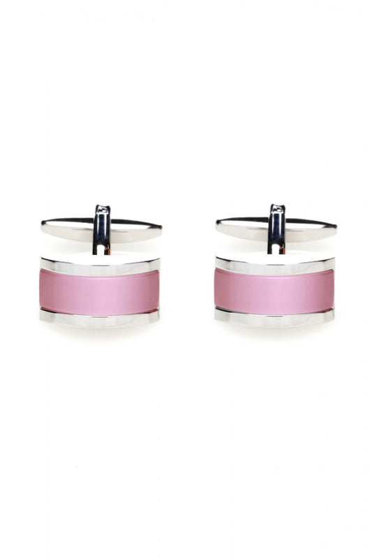 Boutons de manchette Demi-lune Rose