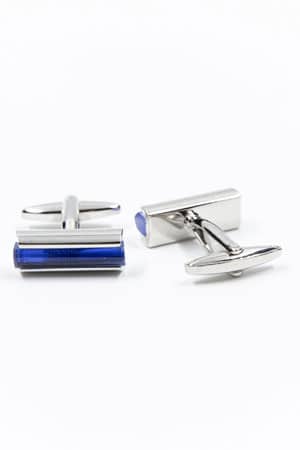 Boutons de manchette Bleu