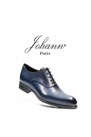 Chaussures Richelieu marine avec couture