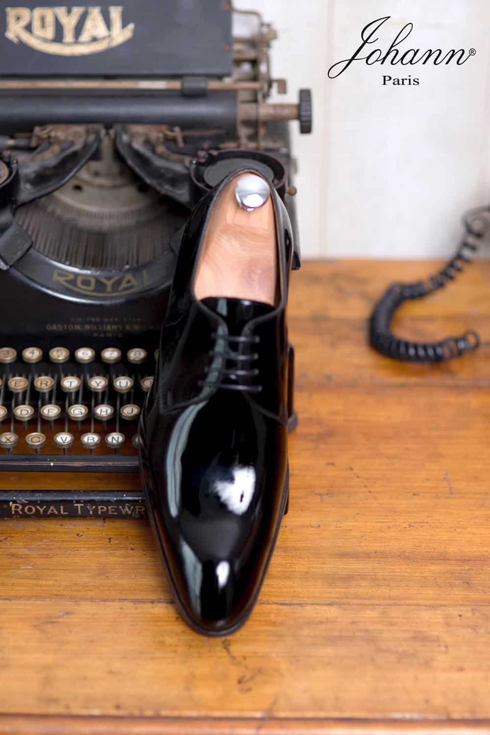 Chaussures De Gier Noir vernies