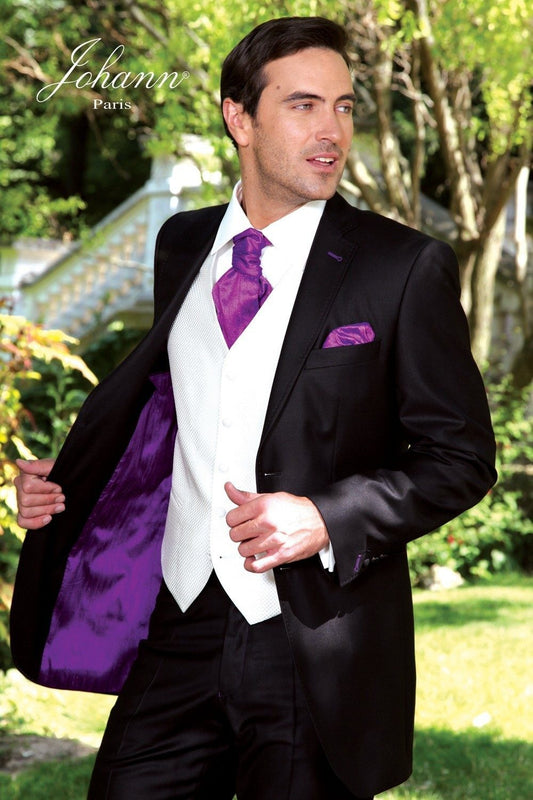 Costume Noir & Mauve