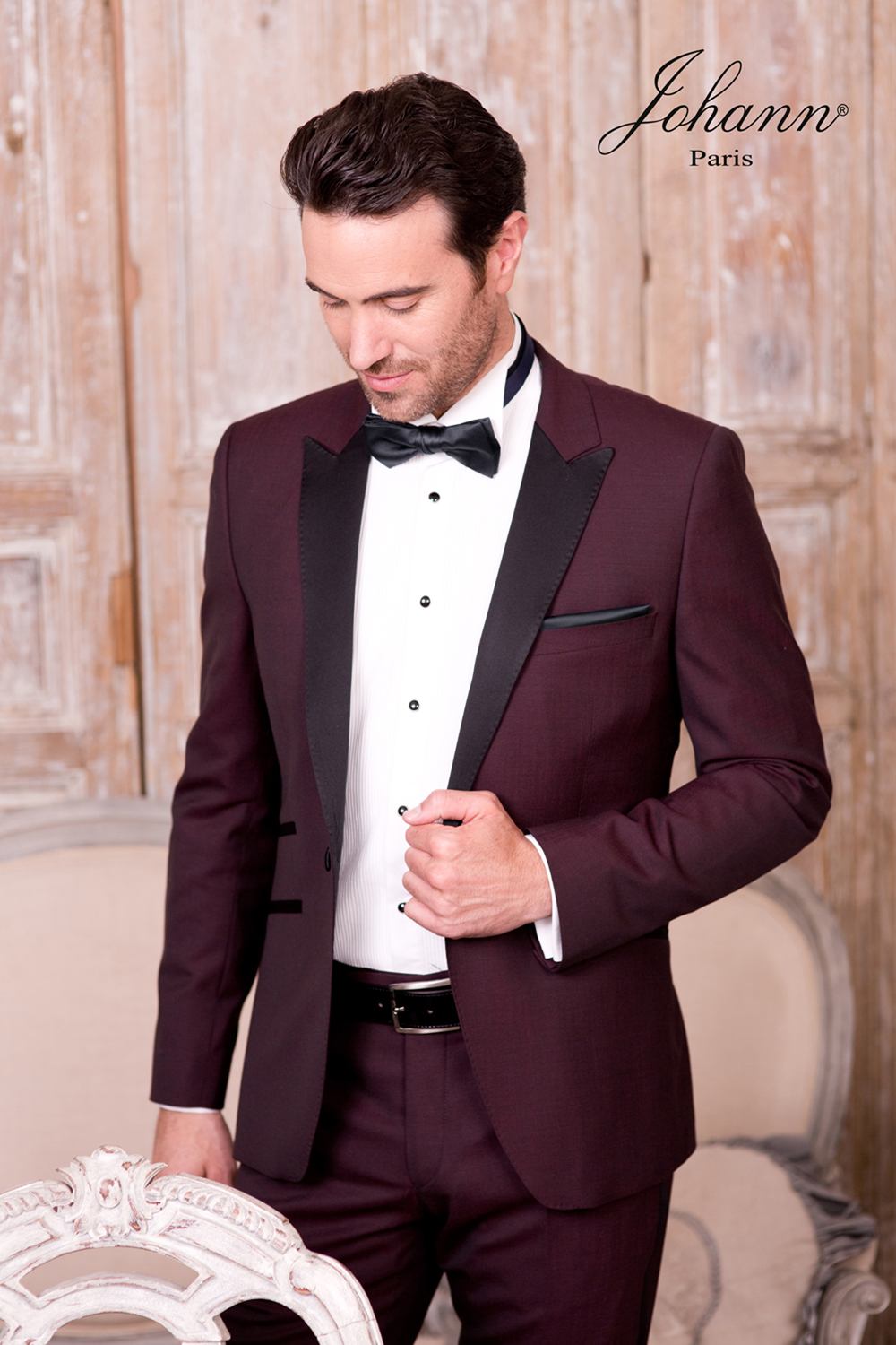 Smoking Monza Prune revers noir