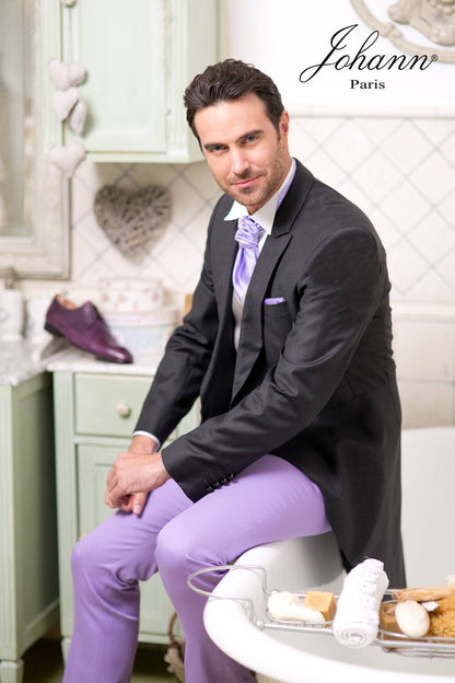 Jaquette (Vente ou Location) et Pantalon Lilas