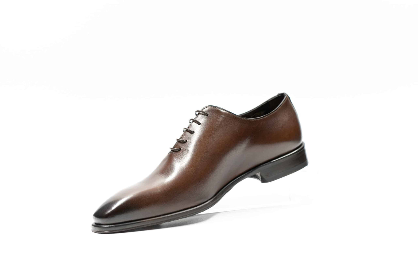 Chaussures Richelieu cognac one cut