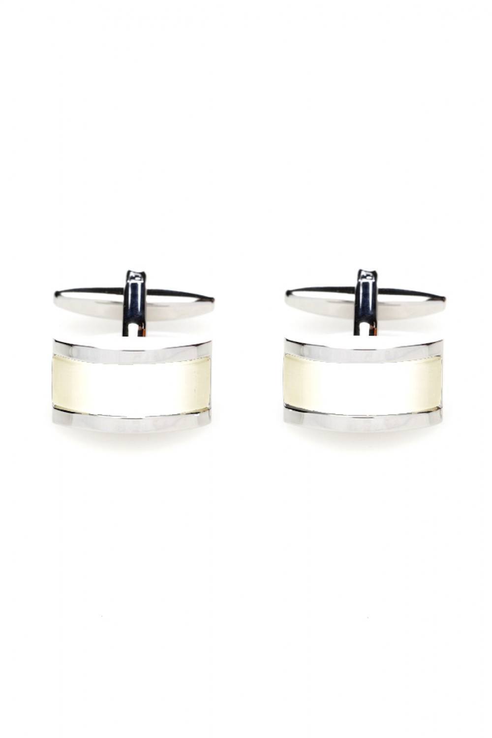 Boutons de manchette Demi-lune Ivoire