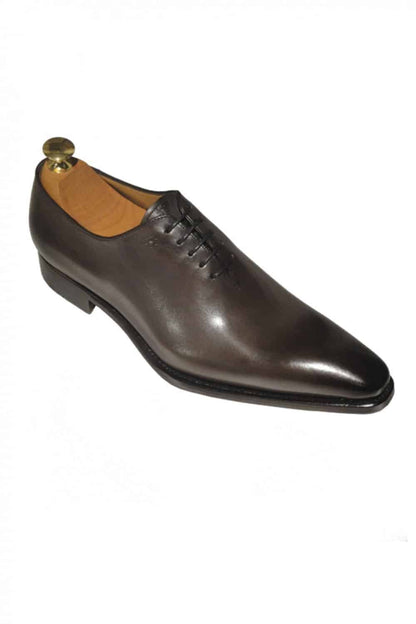Redingote mariage Marron satiné