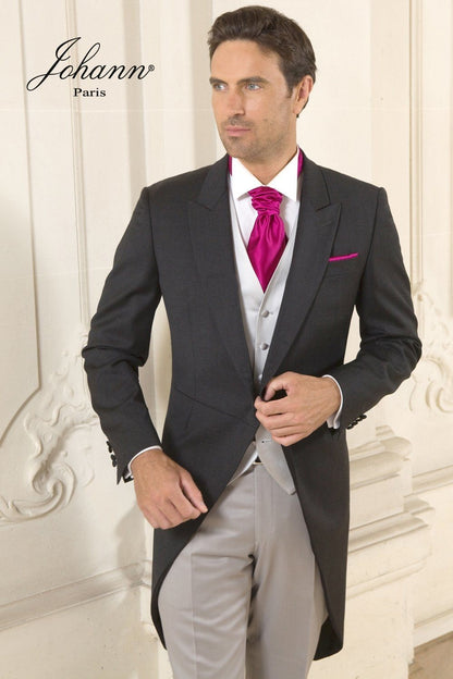 Jaquette et Pantalon Gris rayé (Vente ou Location)