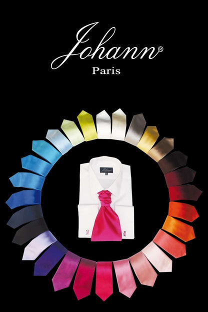 Redingote mariage Marron satiné