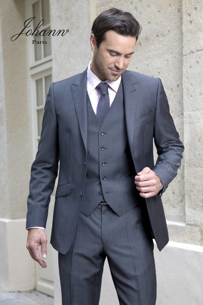 Costume ville Modena gris avec gilet